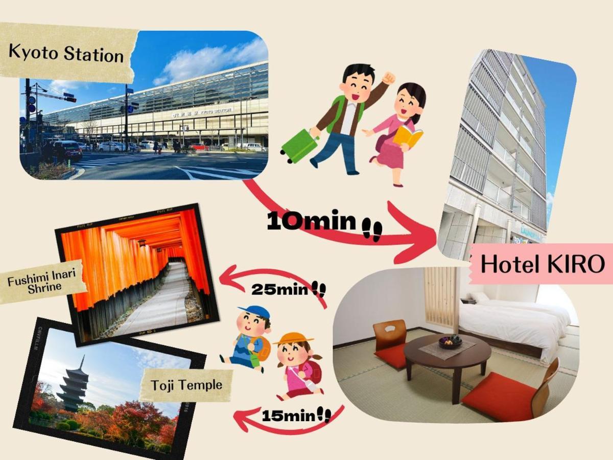 Apartment Hotel Kiro Kyoto Station Kültér fotó